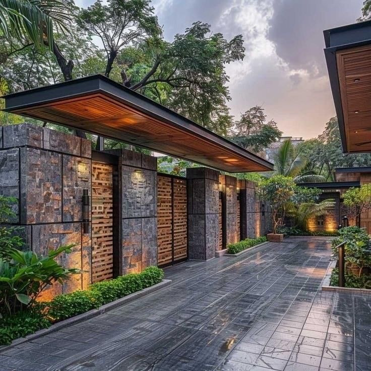 stone ripple courtyard